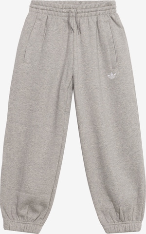 ADIDAS ORIGINALS Housut 'Trefoil' värissä harmaa: etupuoli