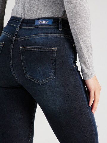 ONLY Skinny Jeans 'BLUSH' in Blauw