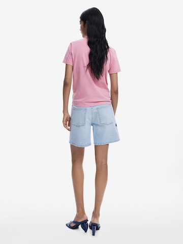 Desigual Tričko – pink