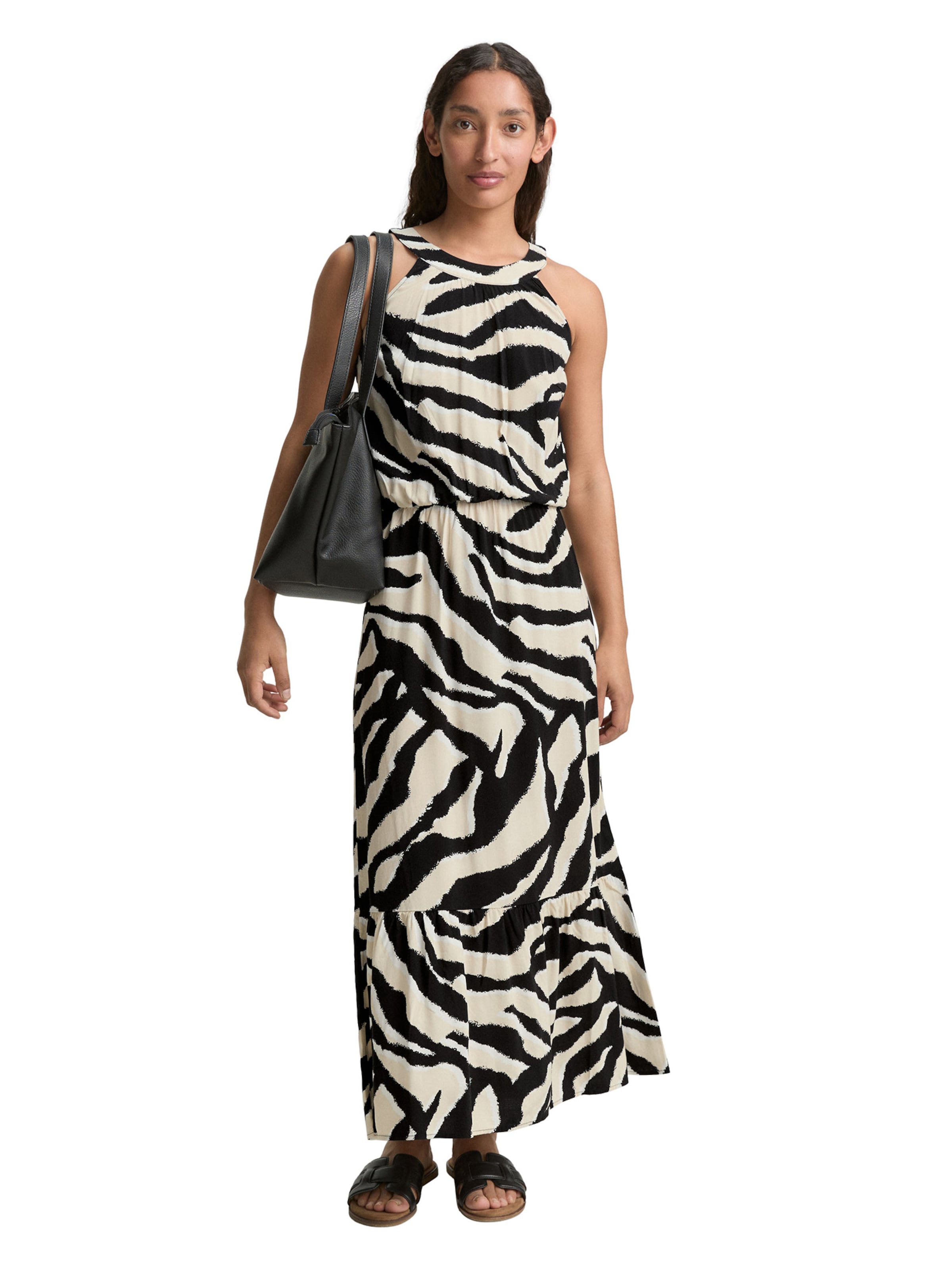 TOM TAILOR Letné šaty - Béžová