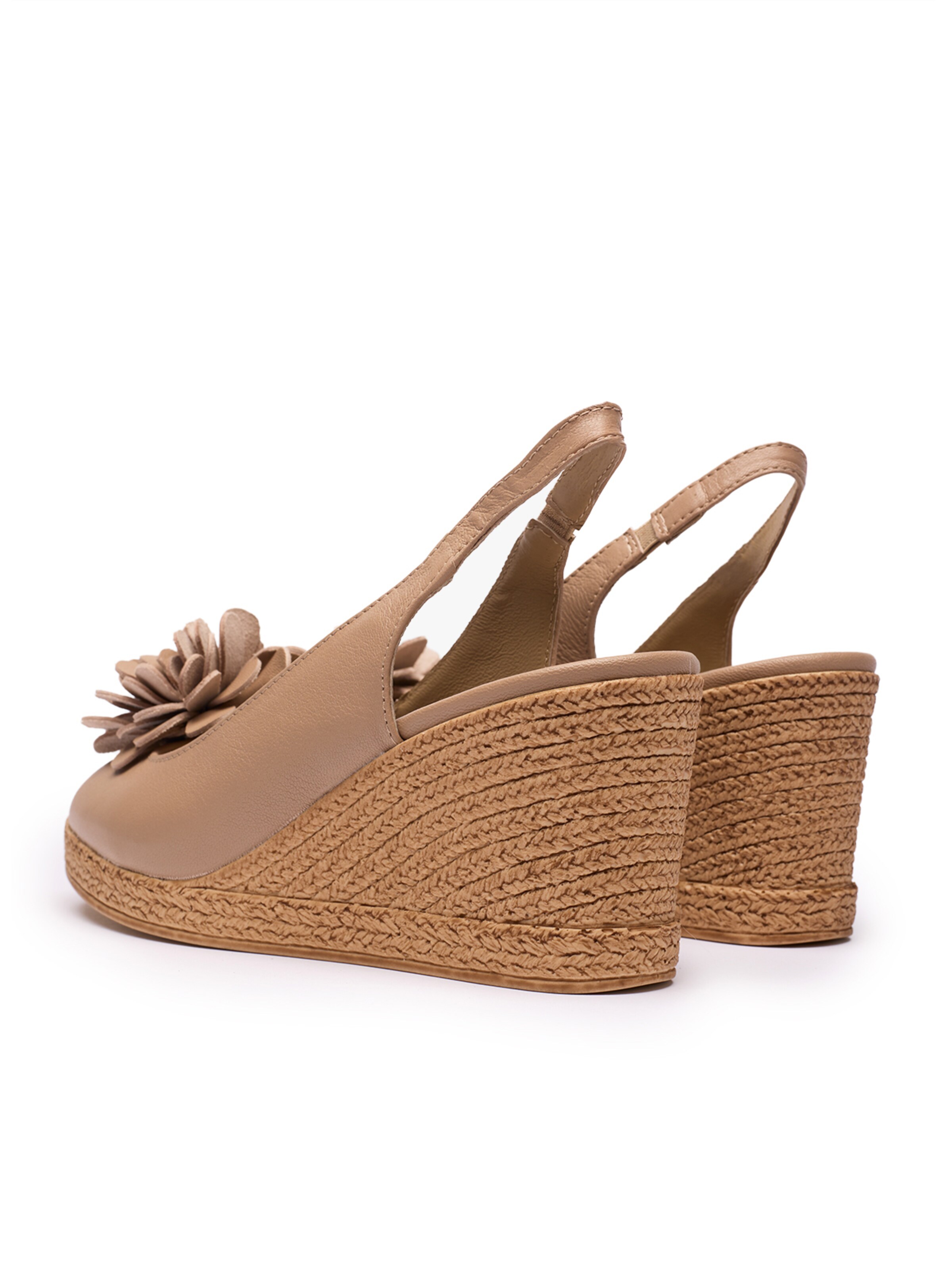 RYLKO Espadryle w kolorze beżowy