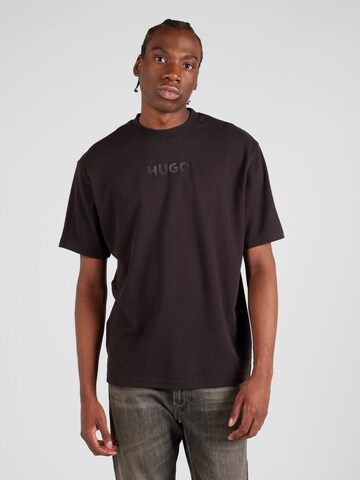 HUGO Shirt 'Daktai' in Black: front