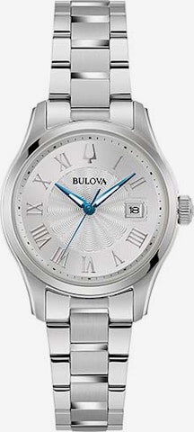 Bulova Uhr in Silber: predná strana