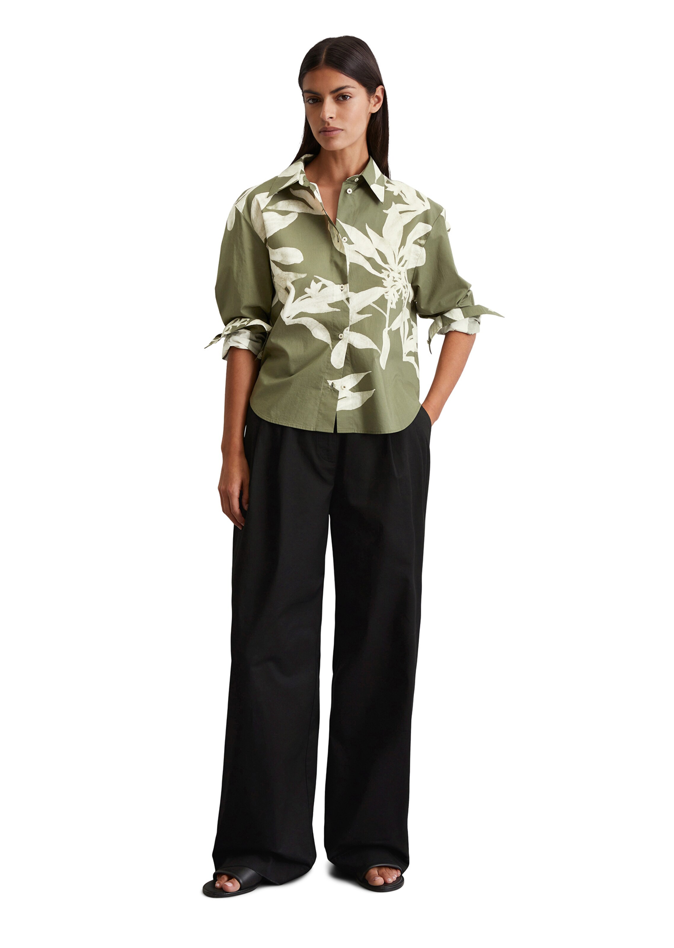 Chemisier Marc O'Polo en vert