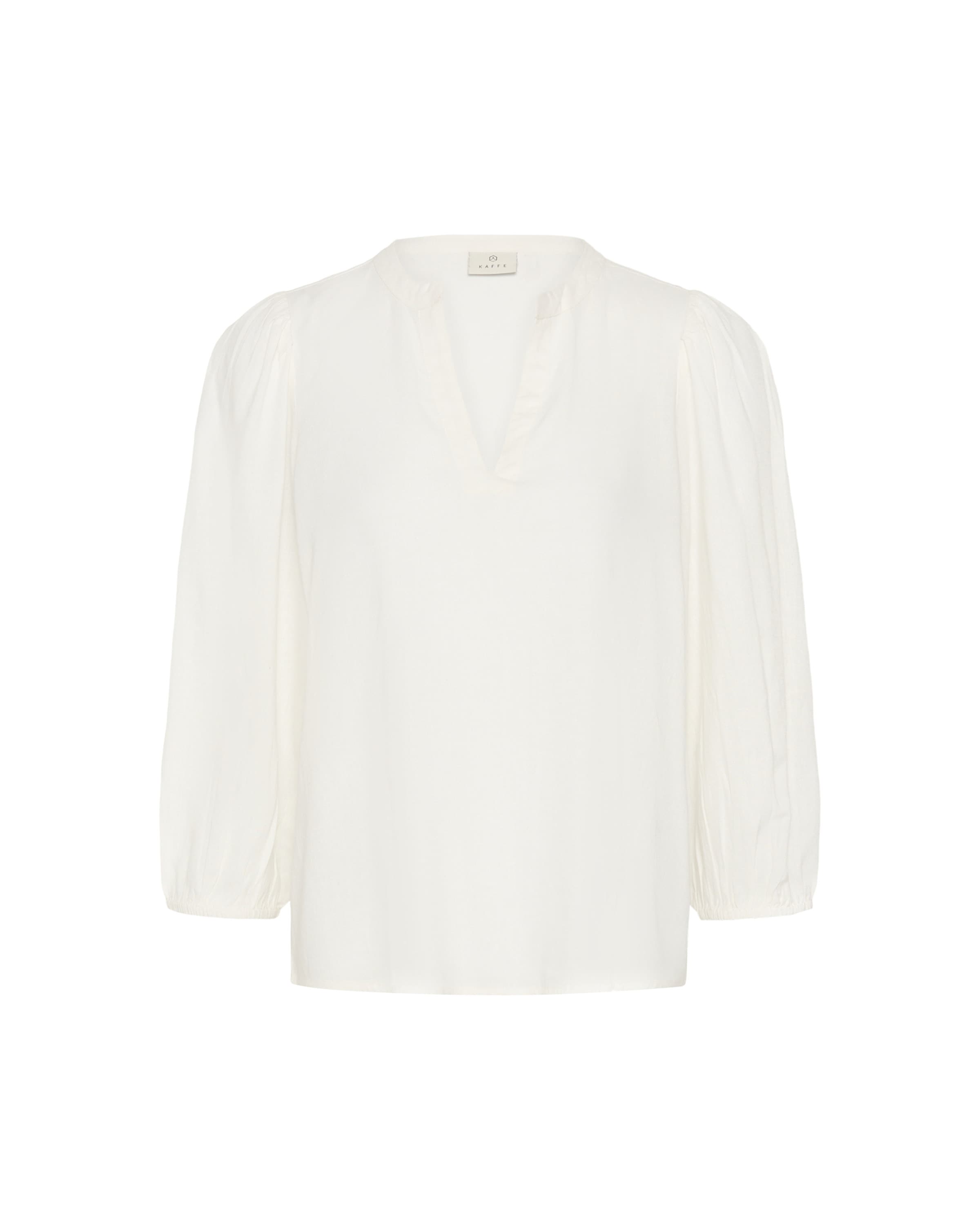 Kaffe - Blusa 'KAMilia' en blanco: frente