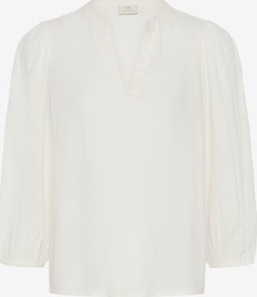 Kaffe - Blusa 'KAMilia' en blanco: frente