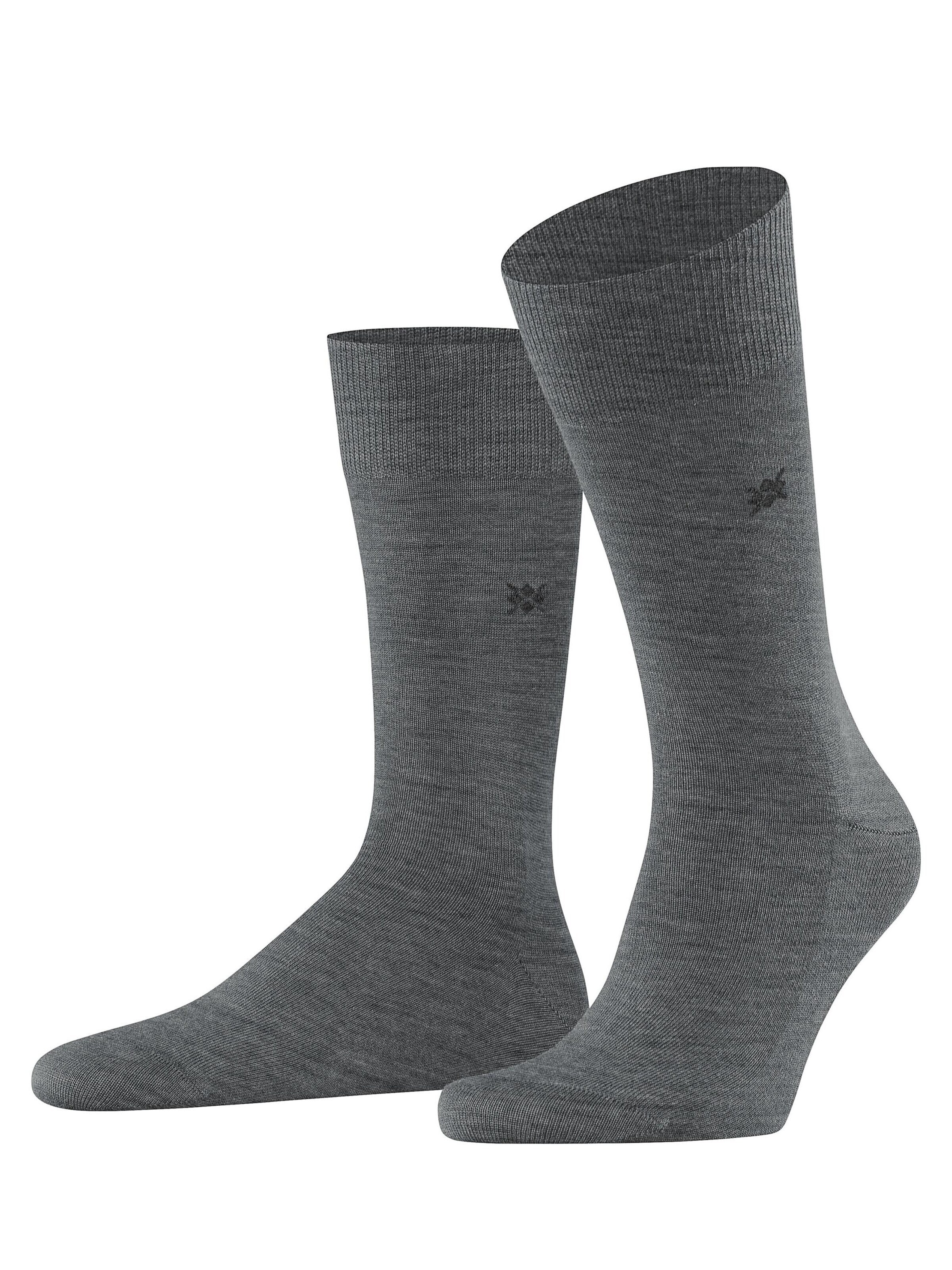 BURLINGTON Socken 'Leeds'‌‌‌‌‌‌ in Grau: Vorderseite