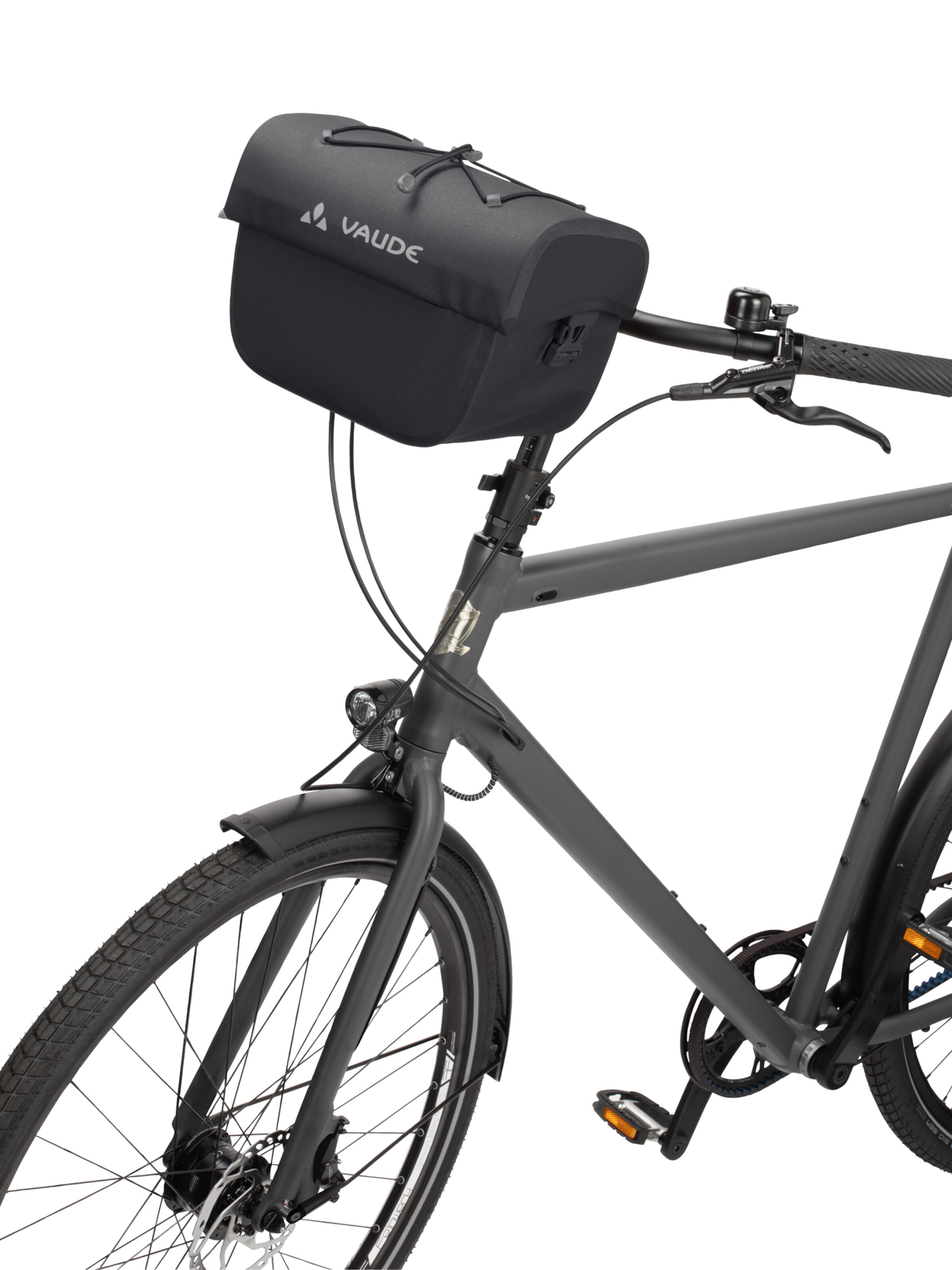 VAUDE Lenkertaschen ' Aqua Box ' in Schwarz