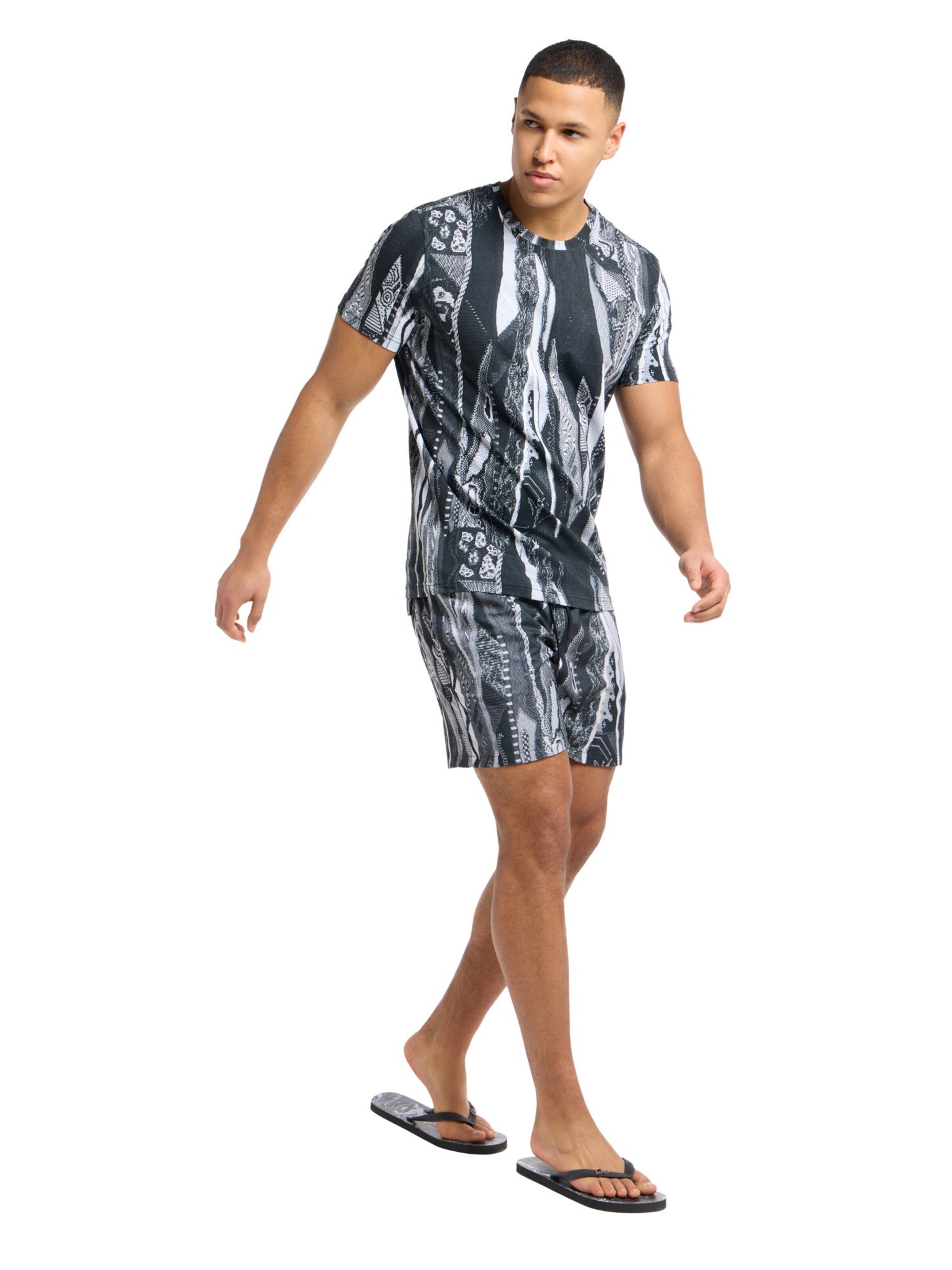 T-Shirt 'Egon' Carlo Colucci en noir