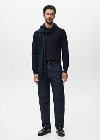 MANGO MAN Sweater 'Willy' in Blue