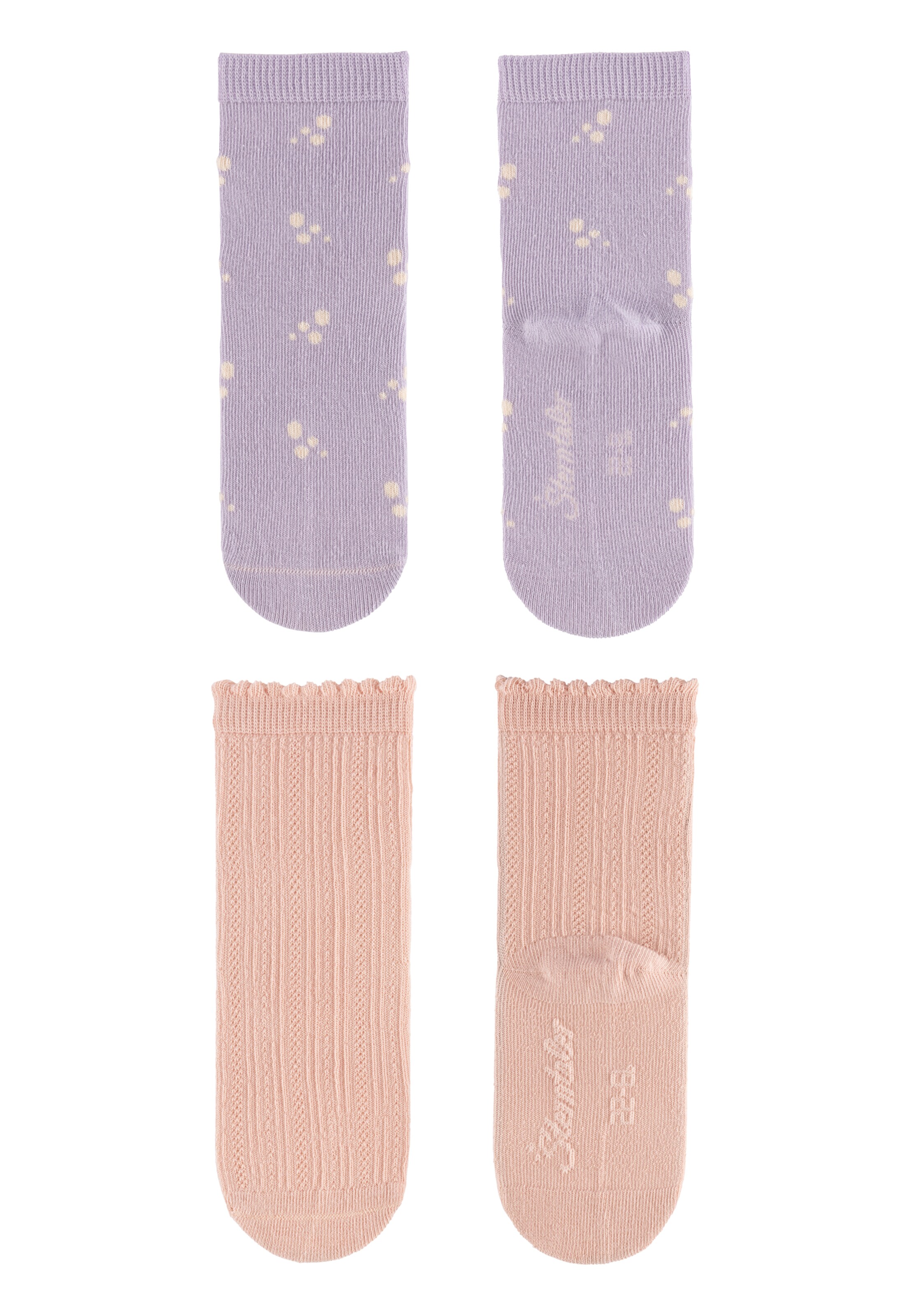 STERNTALER Socks 'Muscheln' in Purple