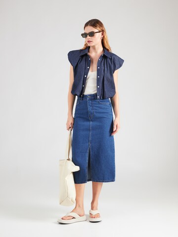 ABOUT YOU Skirt 'Ingeborg' in Blue