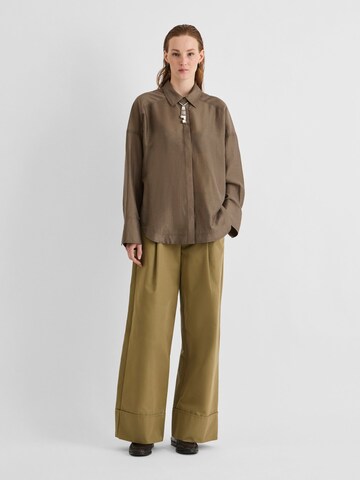 ROUGE EDIT Blouse in Brown