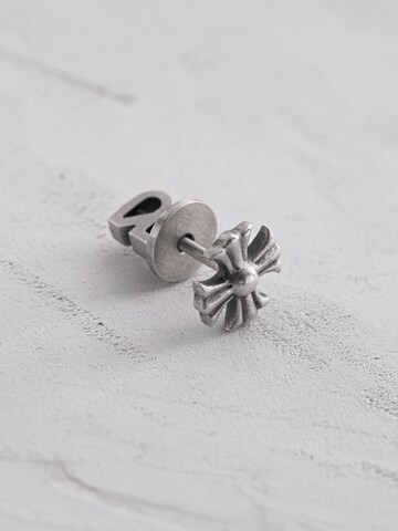 REYTEL Ohrring 'CROIX DES TEMPLIERS' in Silber