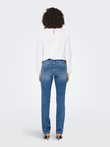 Only Maternity regular Jeans i blå