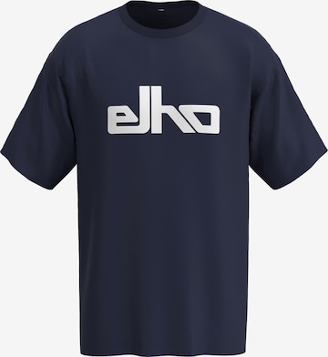 T-Shirt 'Innsbruck 89' elho en bleu : devant