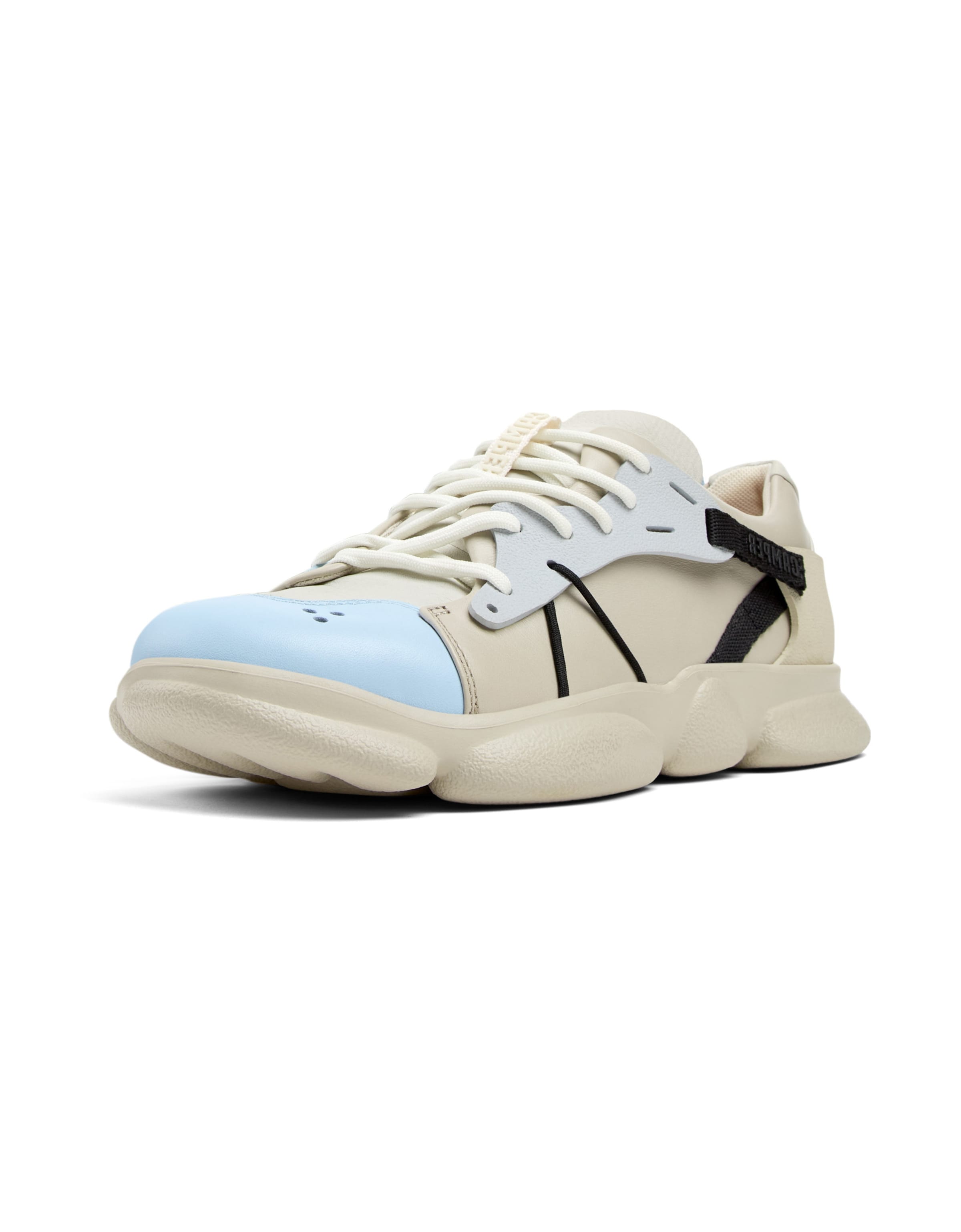Sneaker bassa 'Karst' di CAMPER in beige: frontale