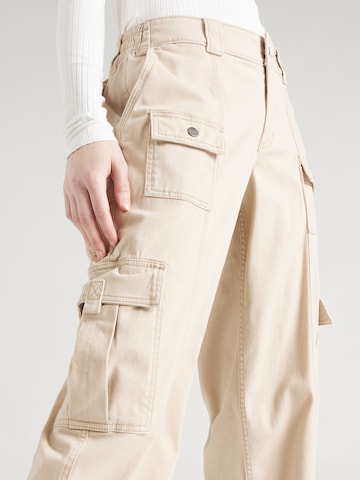 HOLLISTER Regular Cargobroek in Beige