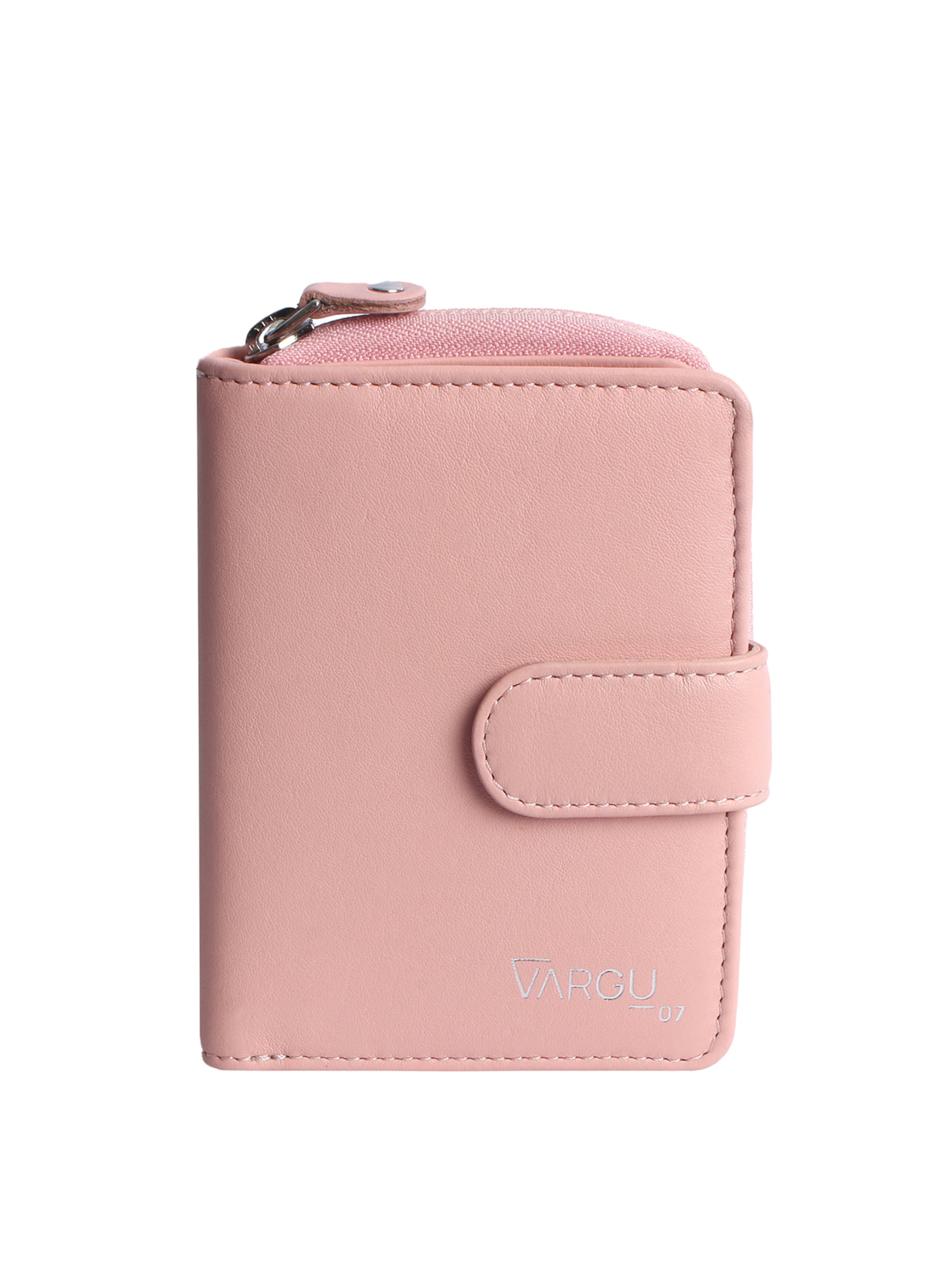 VARGU Portemonnaie 'VINEM 1' in Pink: Vorderseite