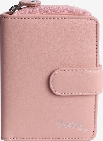 VARGU Portemonnee 'VINEM 1' in Roze: voorkant