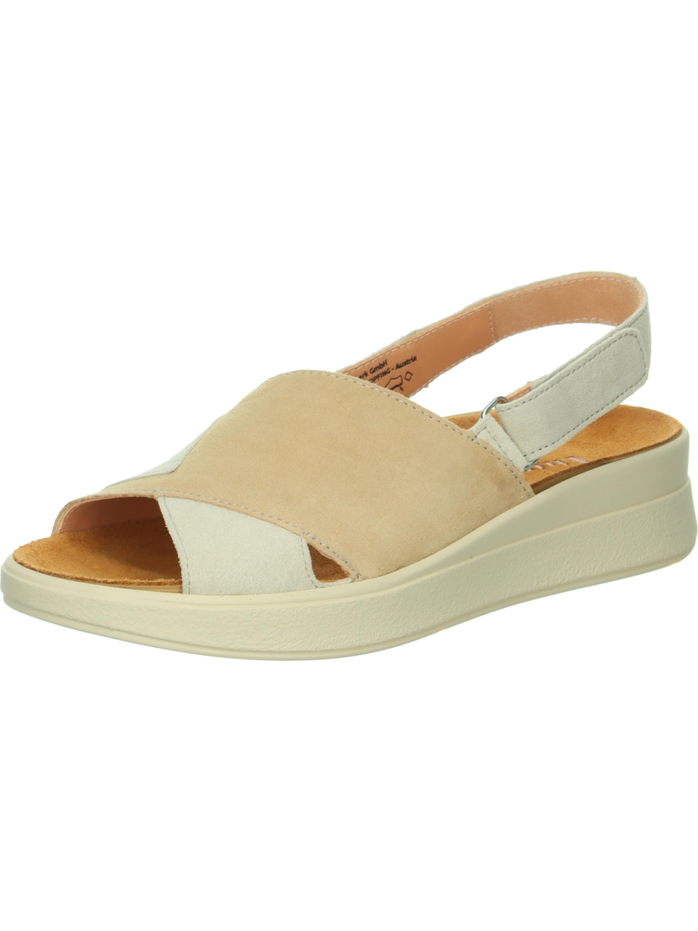 THINK! Sandals 'Meggie' in Beige: front