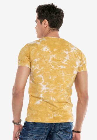 CIPO & BAXX Shirt in Yellow