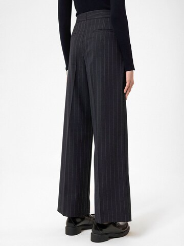 Antioch Wide Leg Hose 'Aline' in Blau