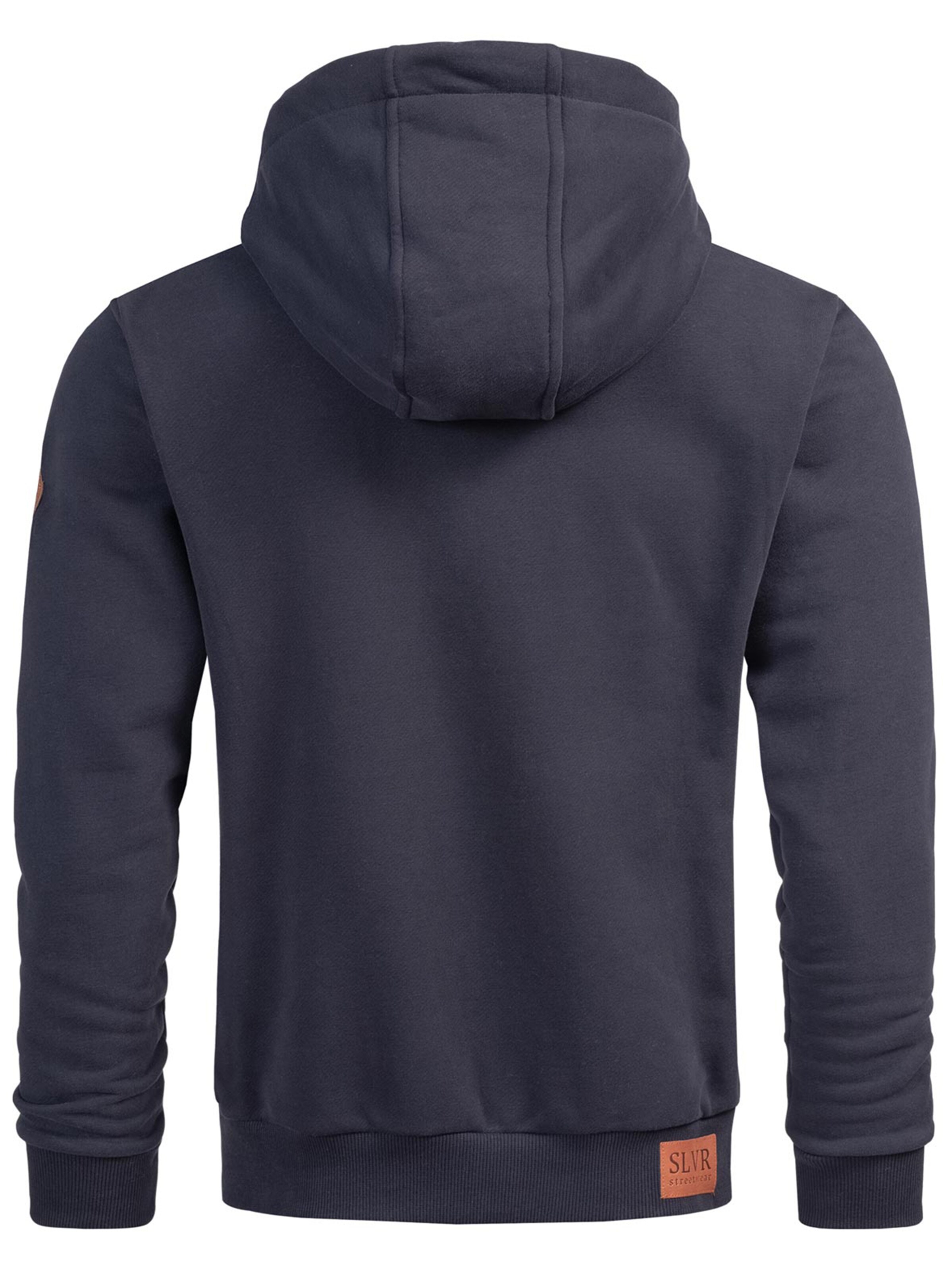 Alessandro Salvarini Sweatjacke 'Geenio' in Blau