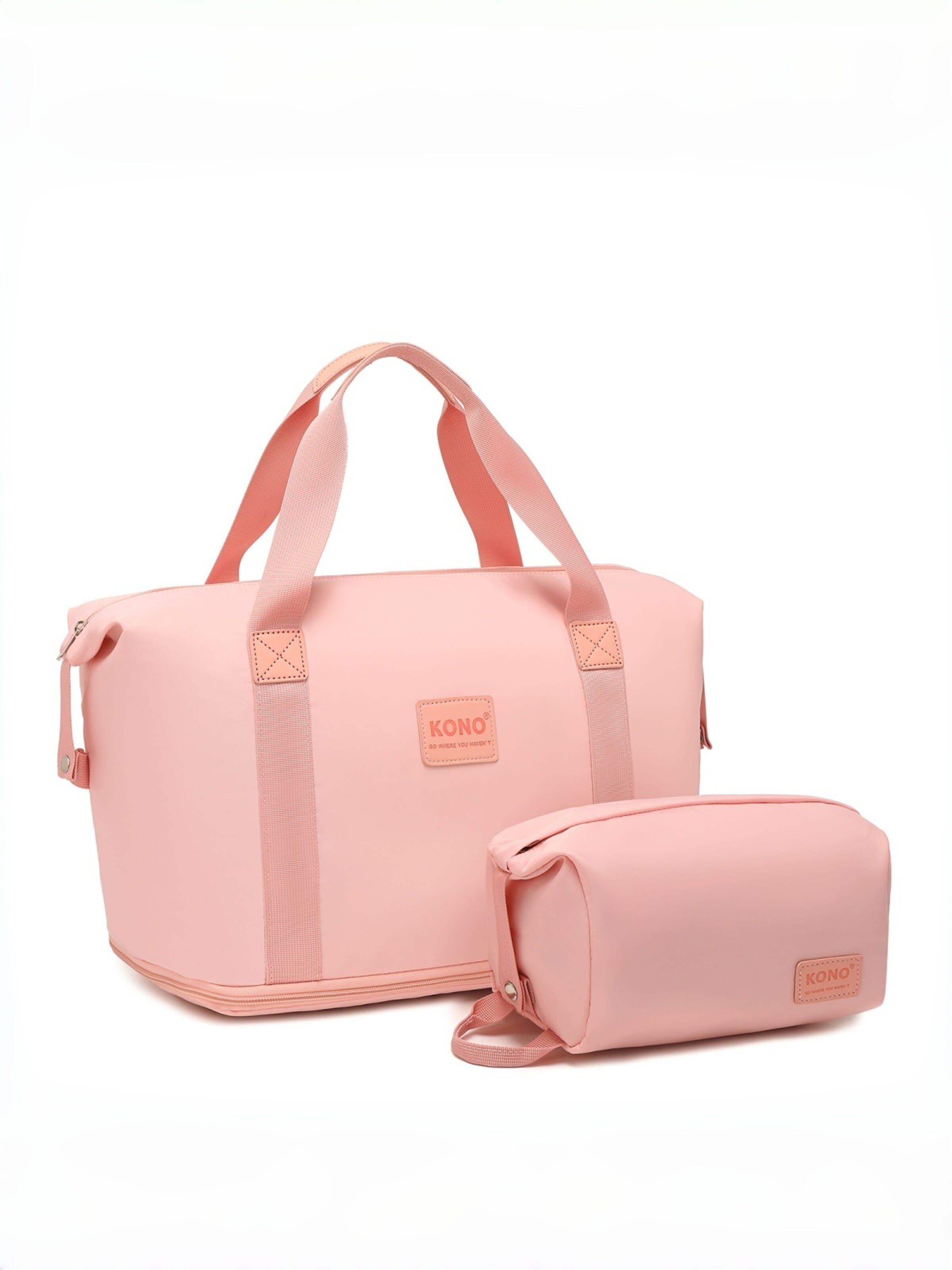 Kono Handbag in Pink: front