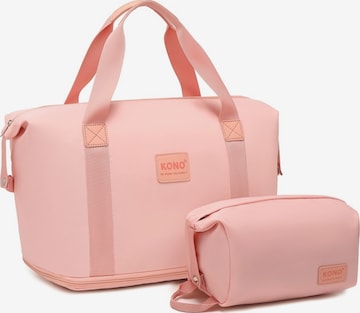 Kono Handbag in Pink: front