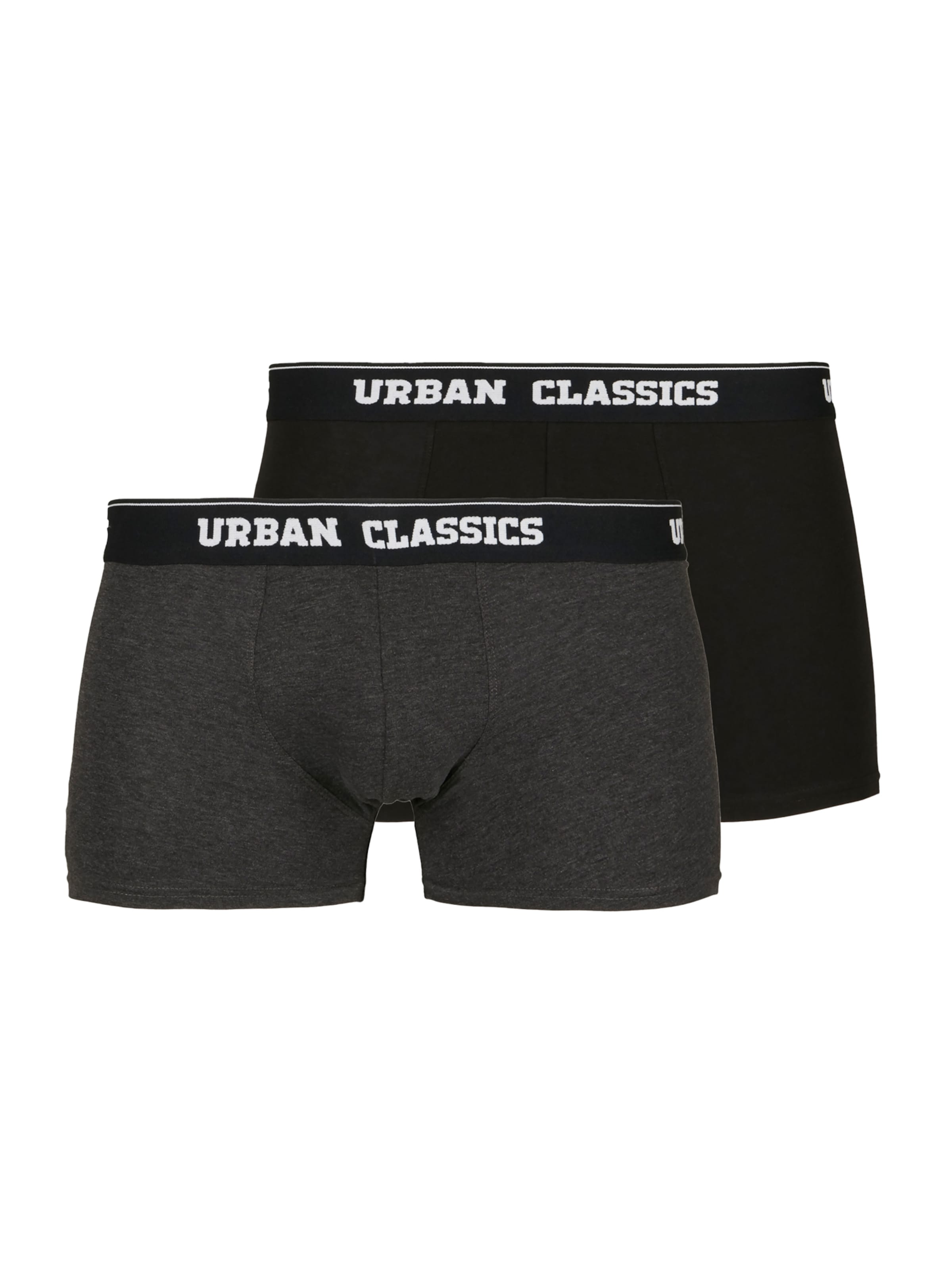 Urban Classics Шорты Боксеры в Серый: спереди
