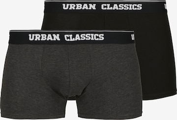 Urban Classics Boxershorts in Grijs: voorkant