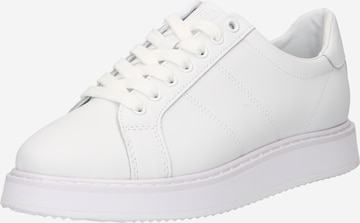 Baskets basses 'ANGELINE' Lauren Ralph Lauren en blanc : devant