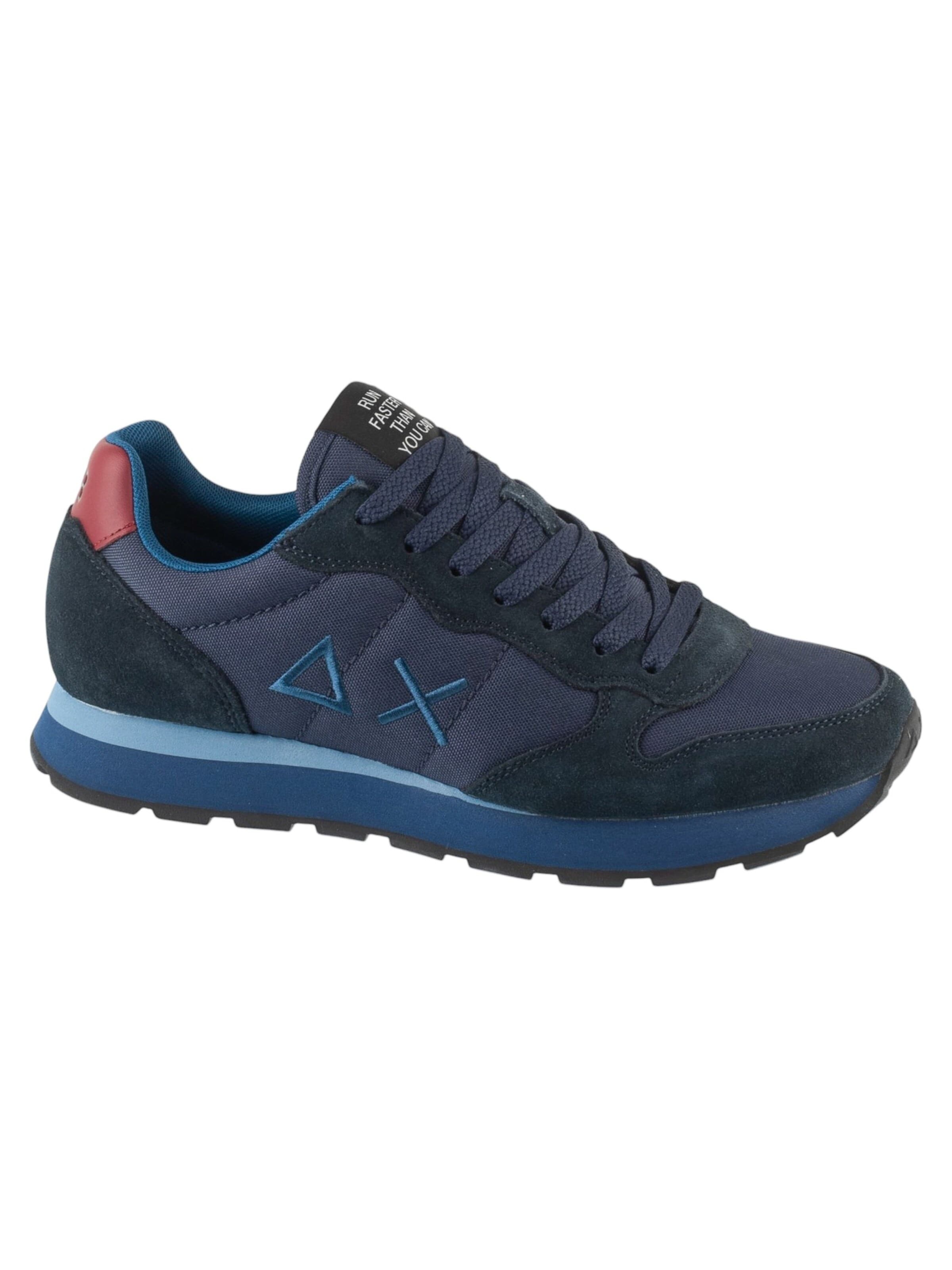 SUN68 Sneakers 'SUN68 Tom Solid' in Blue: front