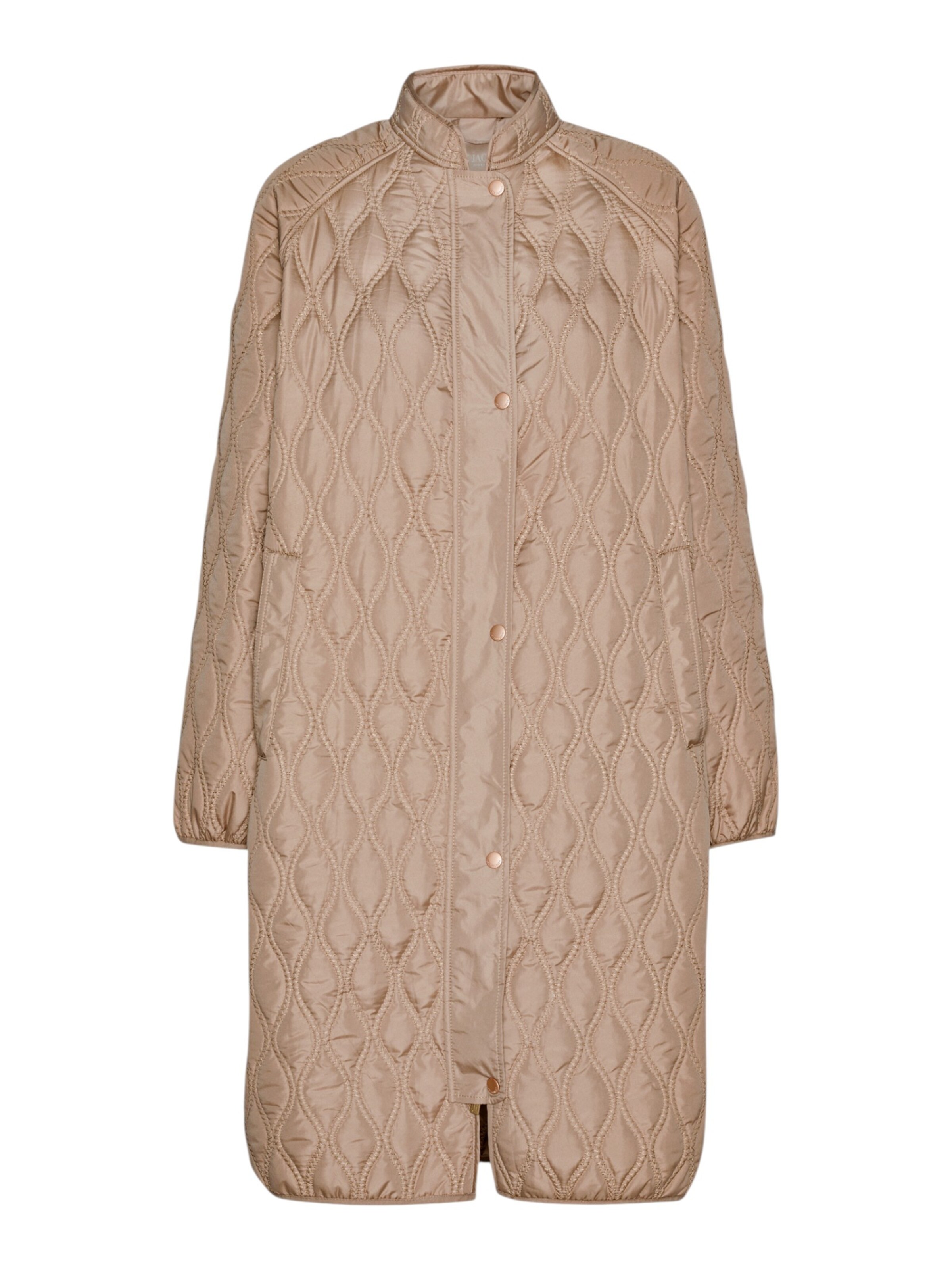 ILSE JACOBSEN Tussenmantel 'AROS05' in Beige: voorkant