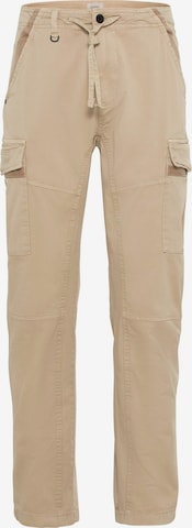 CAMEL ACTIVE Tapered Cargo Pants in Beige: front