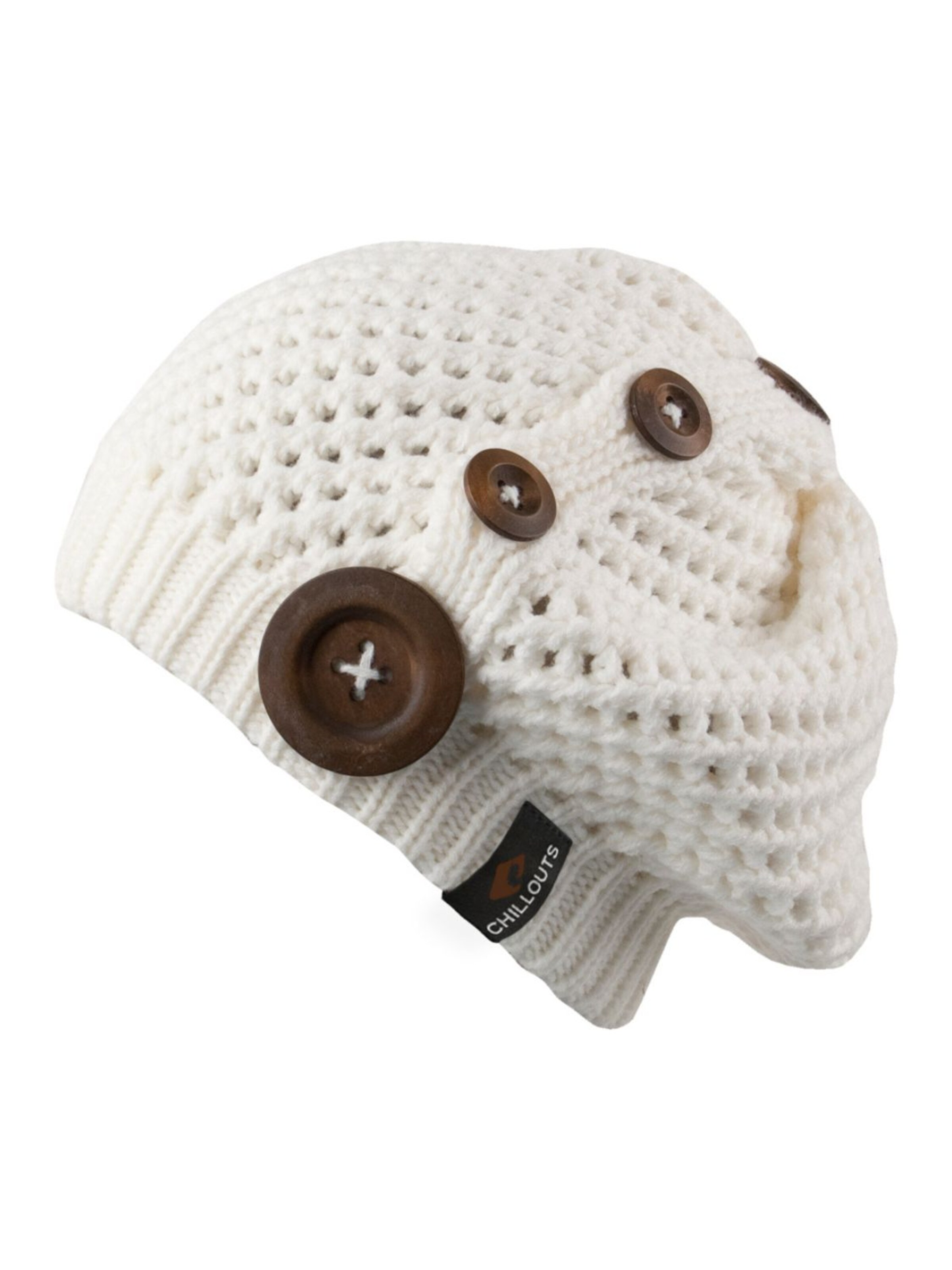 chillouts Beanie 'Wintermütze "Nelly" (Long Beanie)' in White, Item view