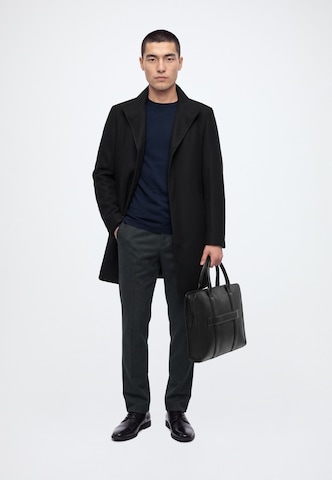 HECHTER PARIS Between-seasons coat in Black