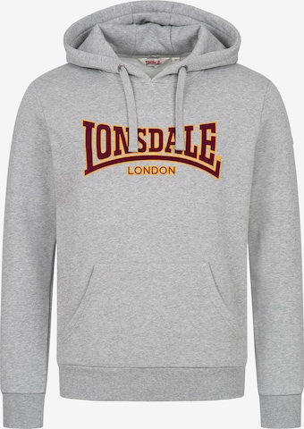 Sweat-shirt LONSDALE en gris : devant