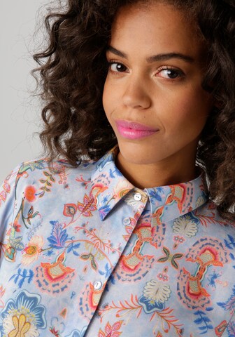 Aniston CASUAL Bluse in Blau