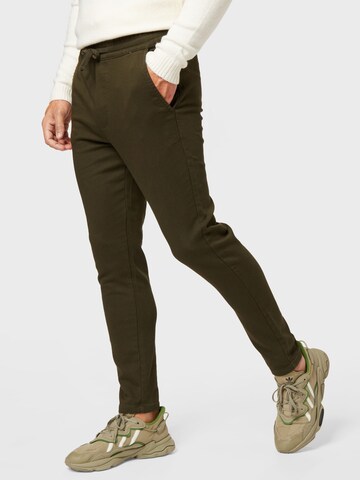 Only & Sons Regular Pants 'LINUS' in Green: front