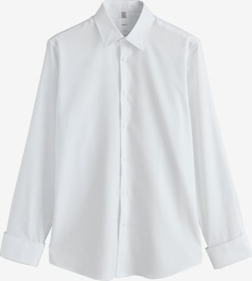 Next Slim Fit Businesspaita värissä valkoinen: etupuoli
