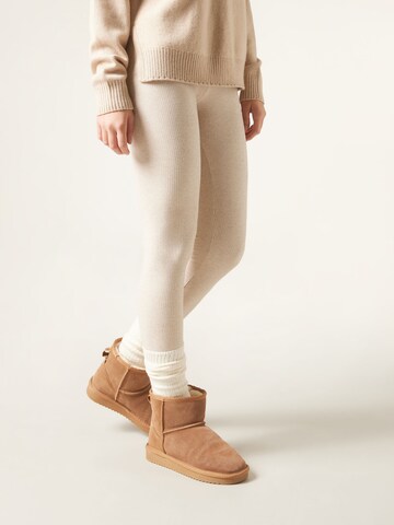 CALZEDONIA Skinny Leggings in Beige