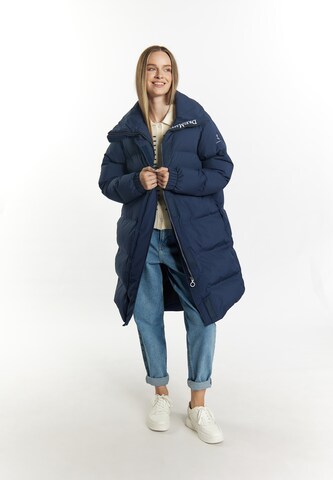 DreiMaster Maritim Winter Coat in Blue