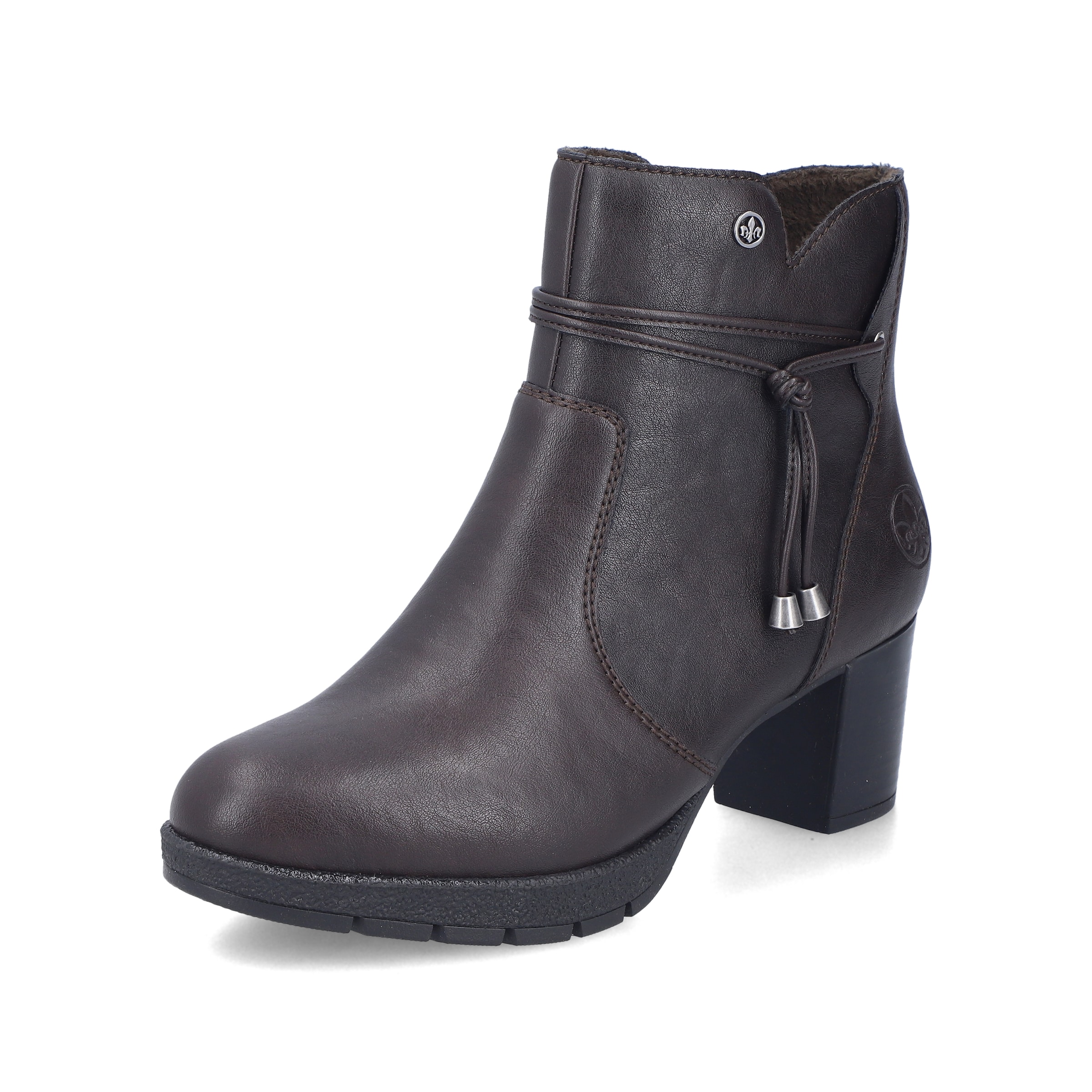 Bottines ' 77667 ' Rieker en marron : devant