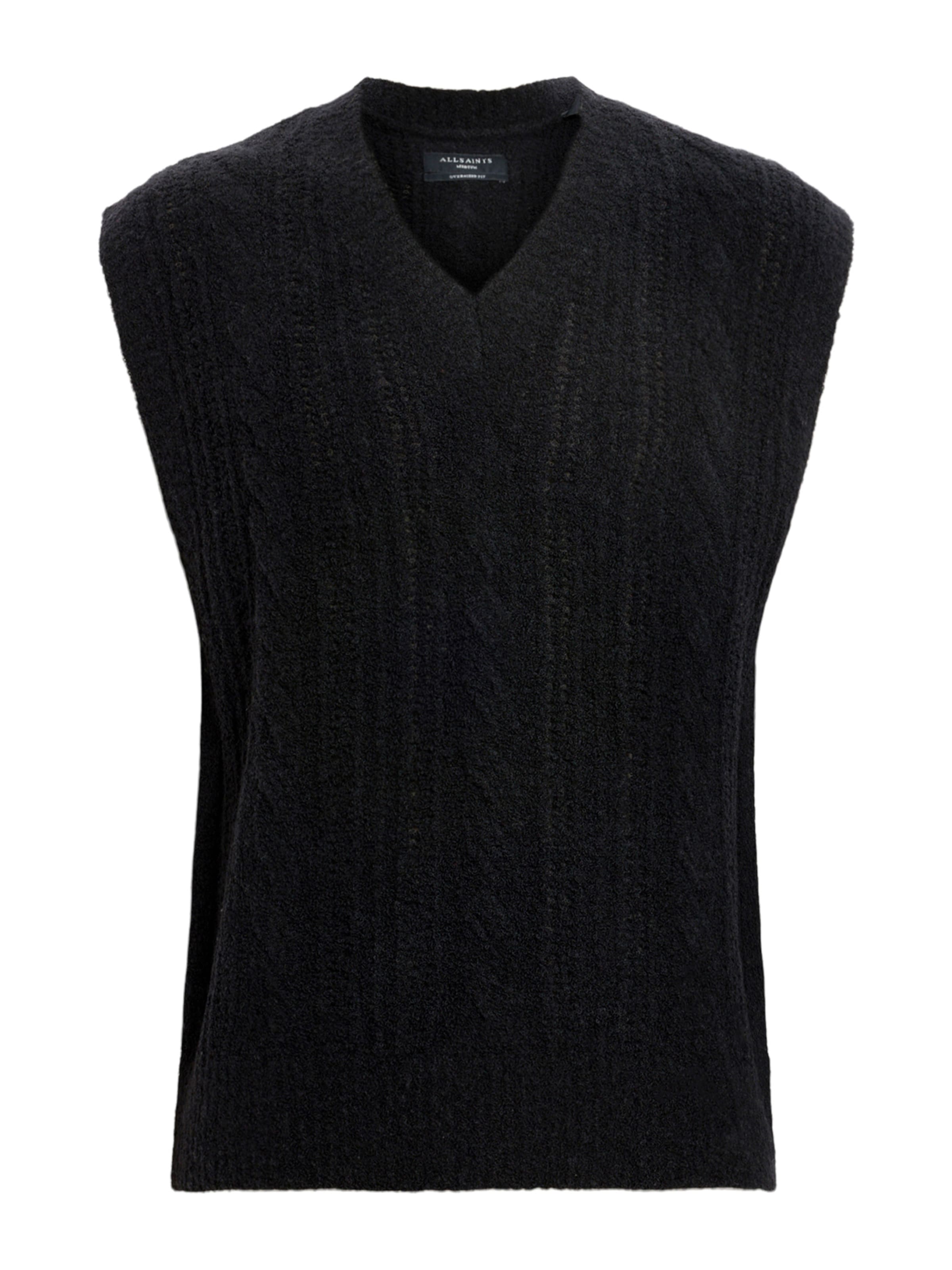 AllSaints Πουλόβερ σε μαύρο: μπροστά