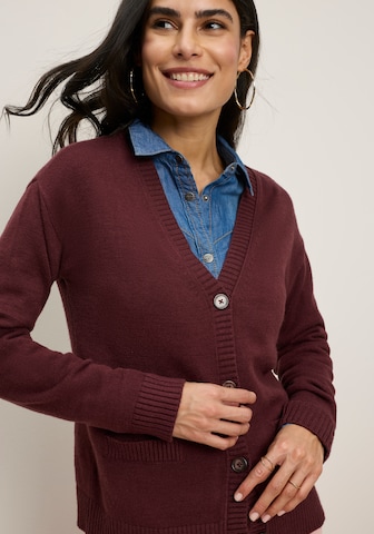 Tamaris Knit Cardigan in Red