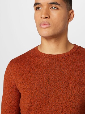 TOM TAILOR Pullover in Orange