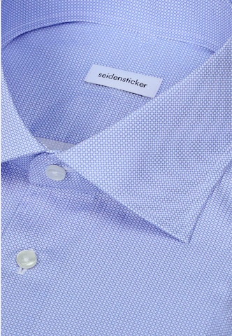 Coupe slim Chemise business SEIDENSTICKER en bleu