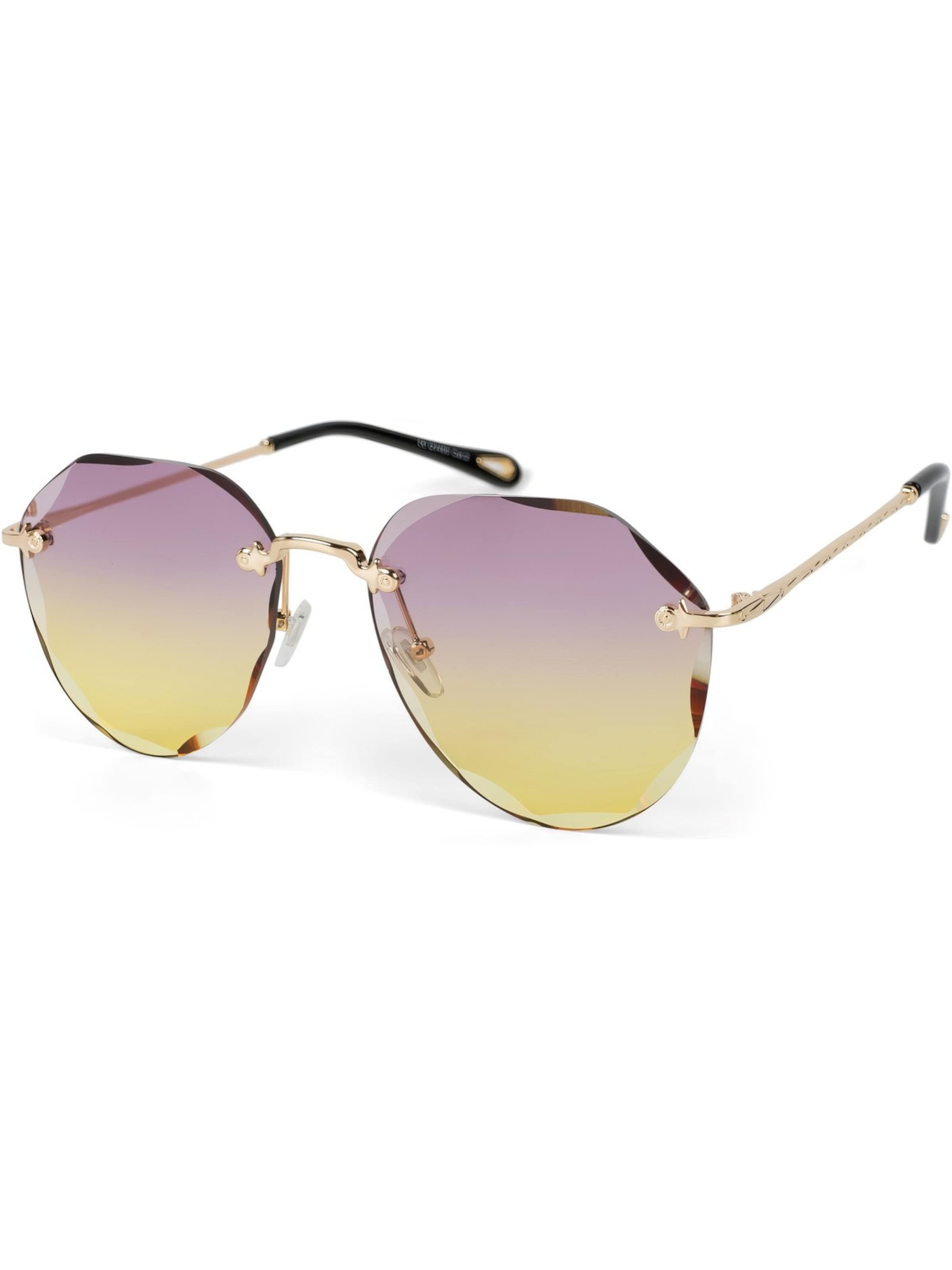 styleBREAKER Sunglasses in Purple: front